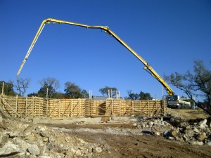 walk out basement foundation construction