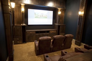 custom home movie theatre