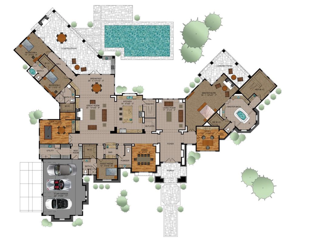 custom home floor plans